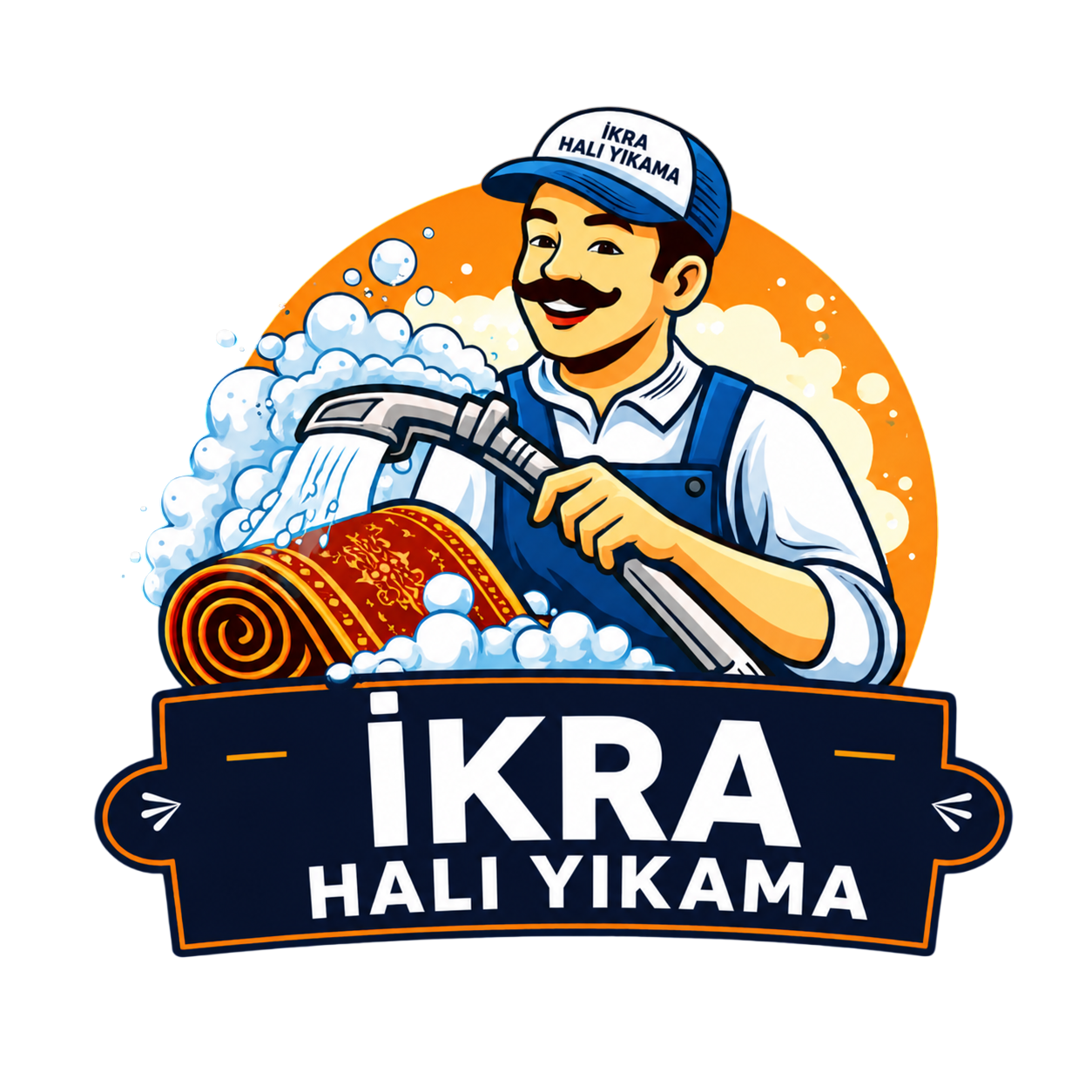 İkra Halı Yıkama Logo